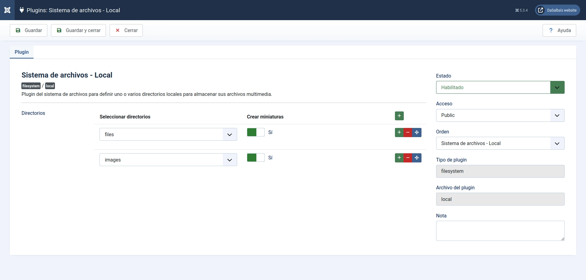 Habilitar una segunda ruta específica para colgar archivos mantendrá las cosas organizadas.