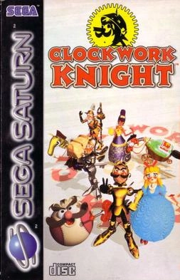 Carátula frontal de Clockwork Knight (versión europea)