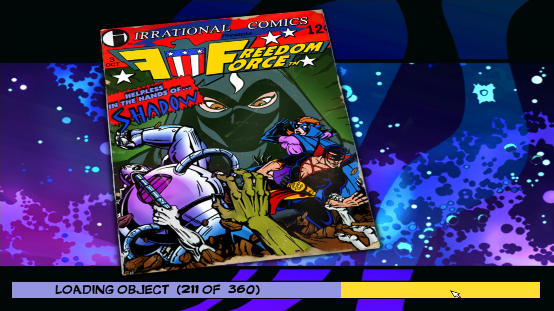 The chapters of the story take the form of comic book issues.