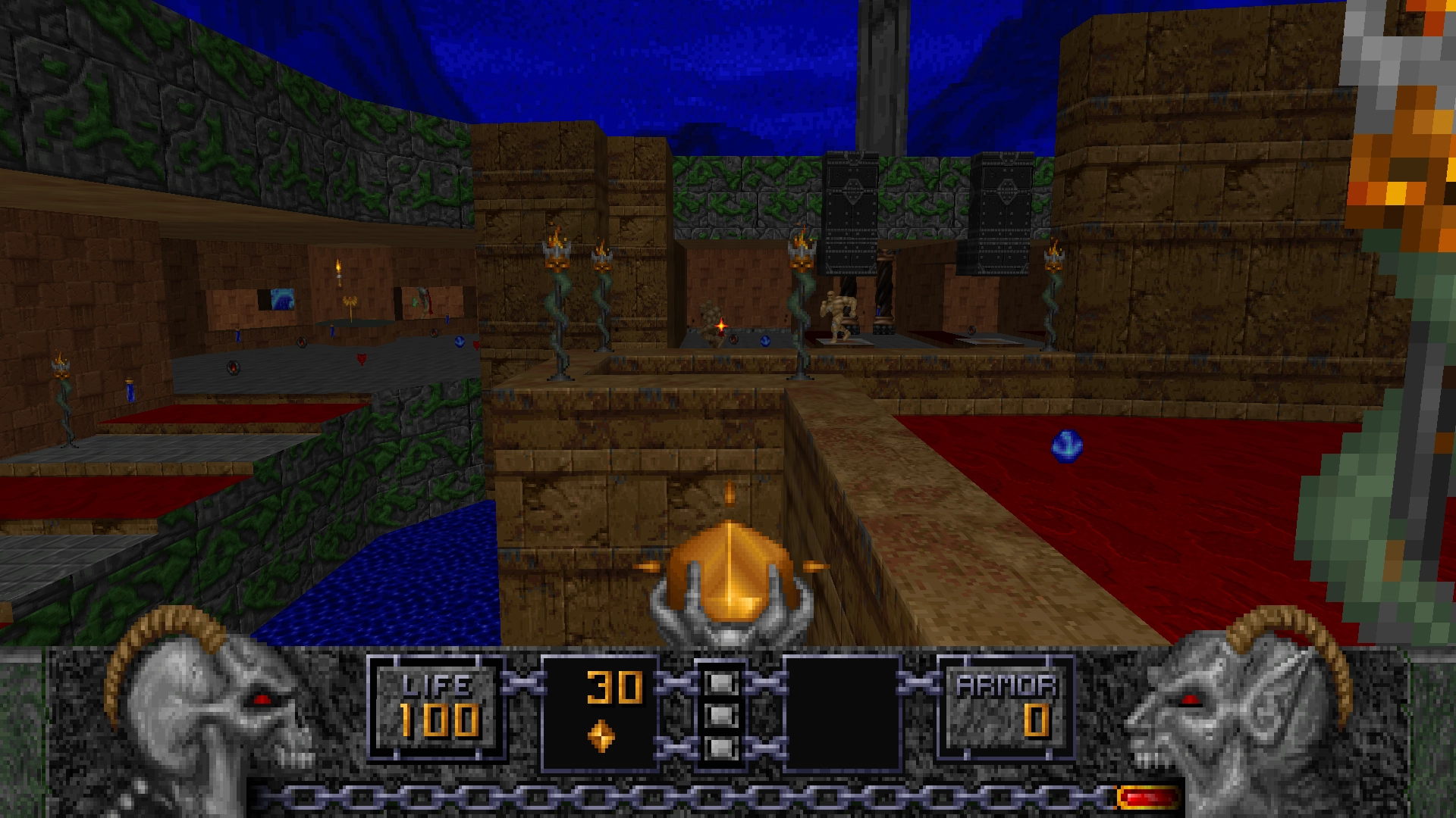 The level architecture and detail have improved since the times of Doom.
