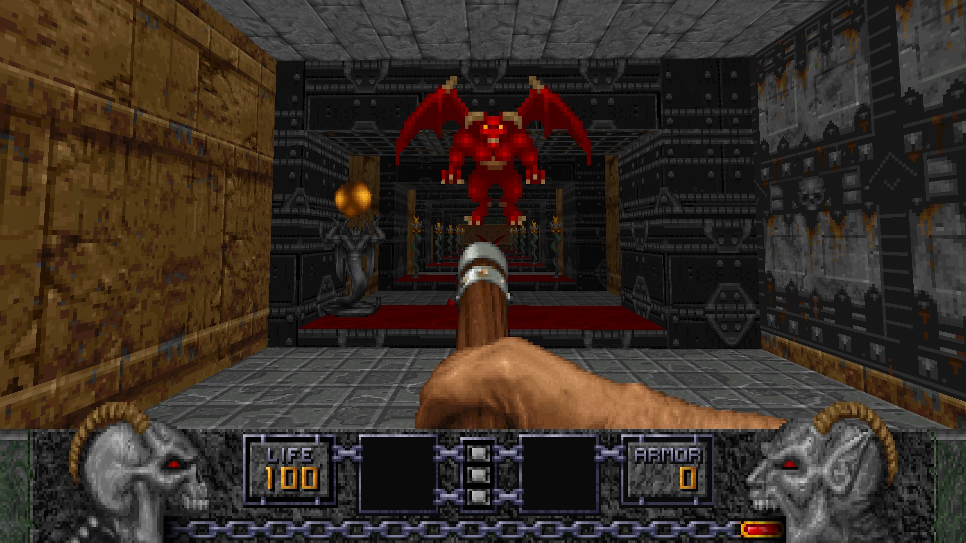 The default staff lacks both power and spectacularity.