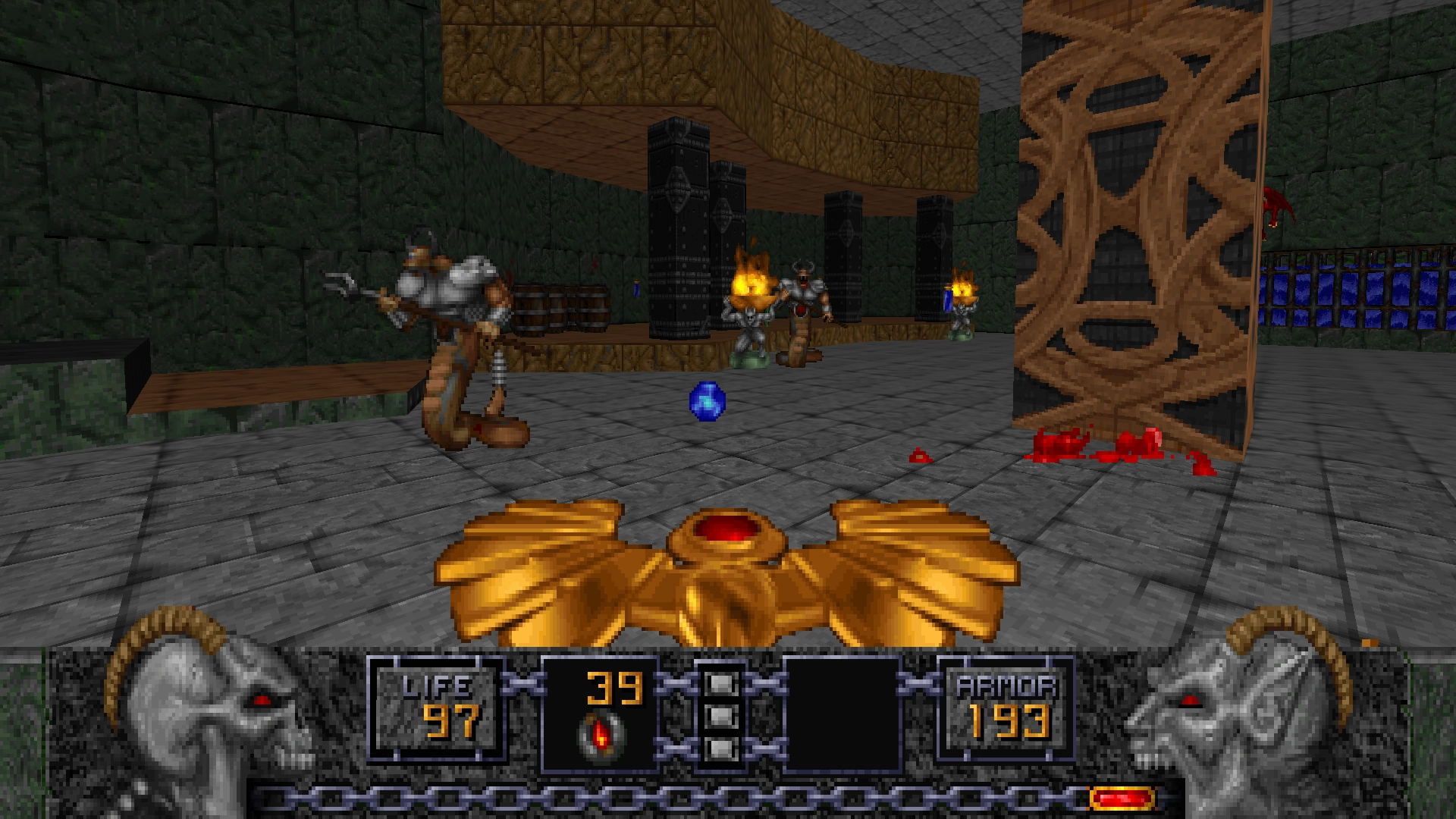 For those crowded situations, the Phoenix Rod is way more suited. It deals splash damage, so keep away from them!