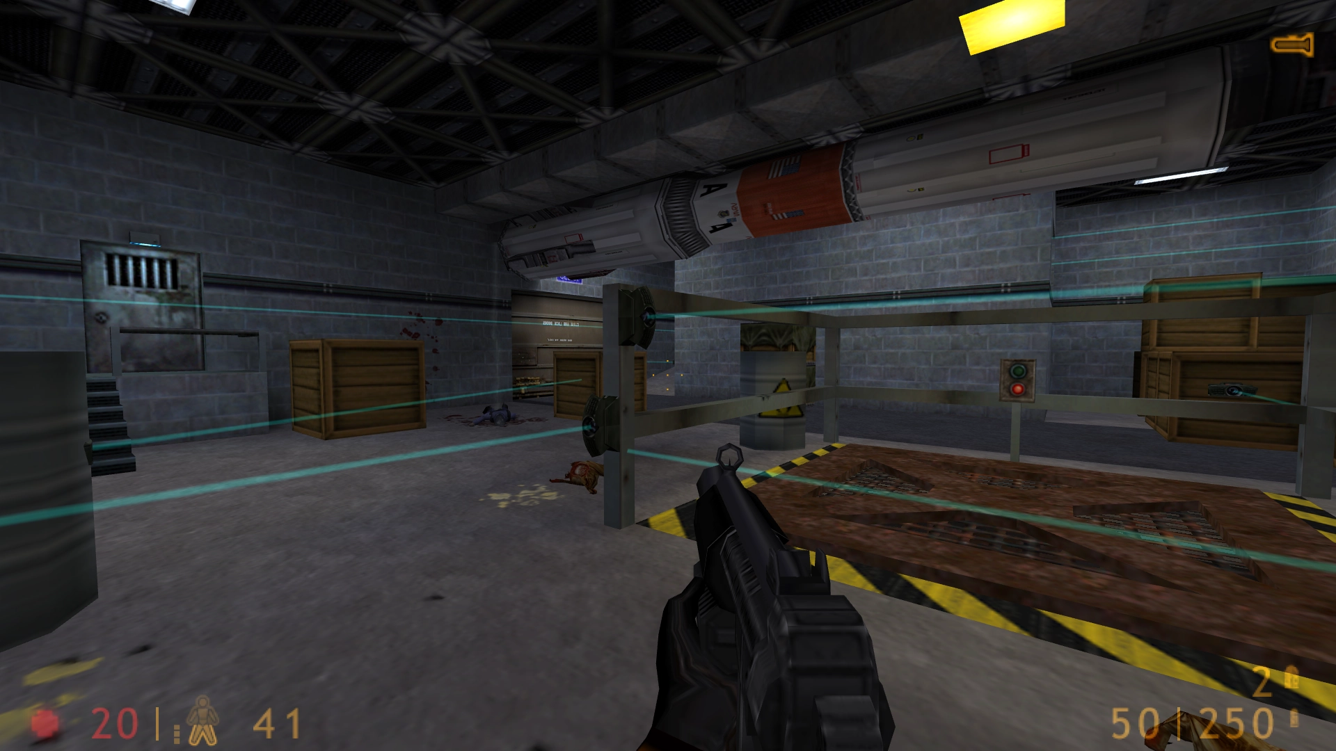 There are many varied situations in Half-Life. Some require violence, some brains, and some dexterity.