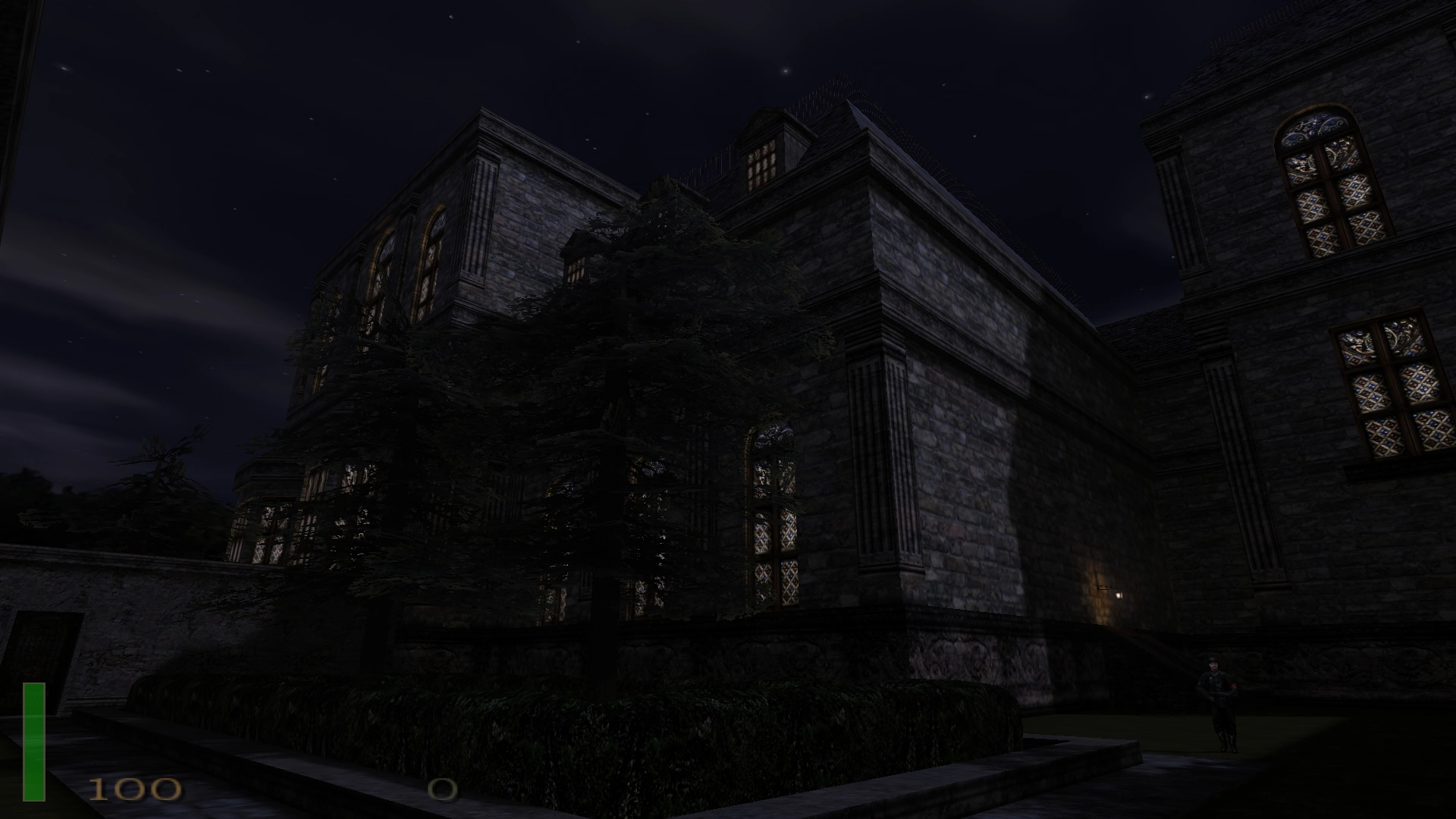 No, no se te han fundido los plomos. RTCW es intencionalmente oscuro, a veces demasiado.