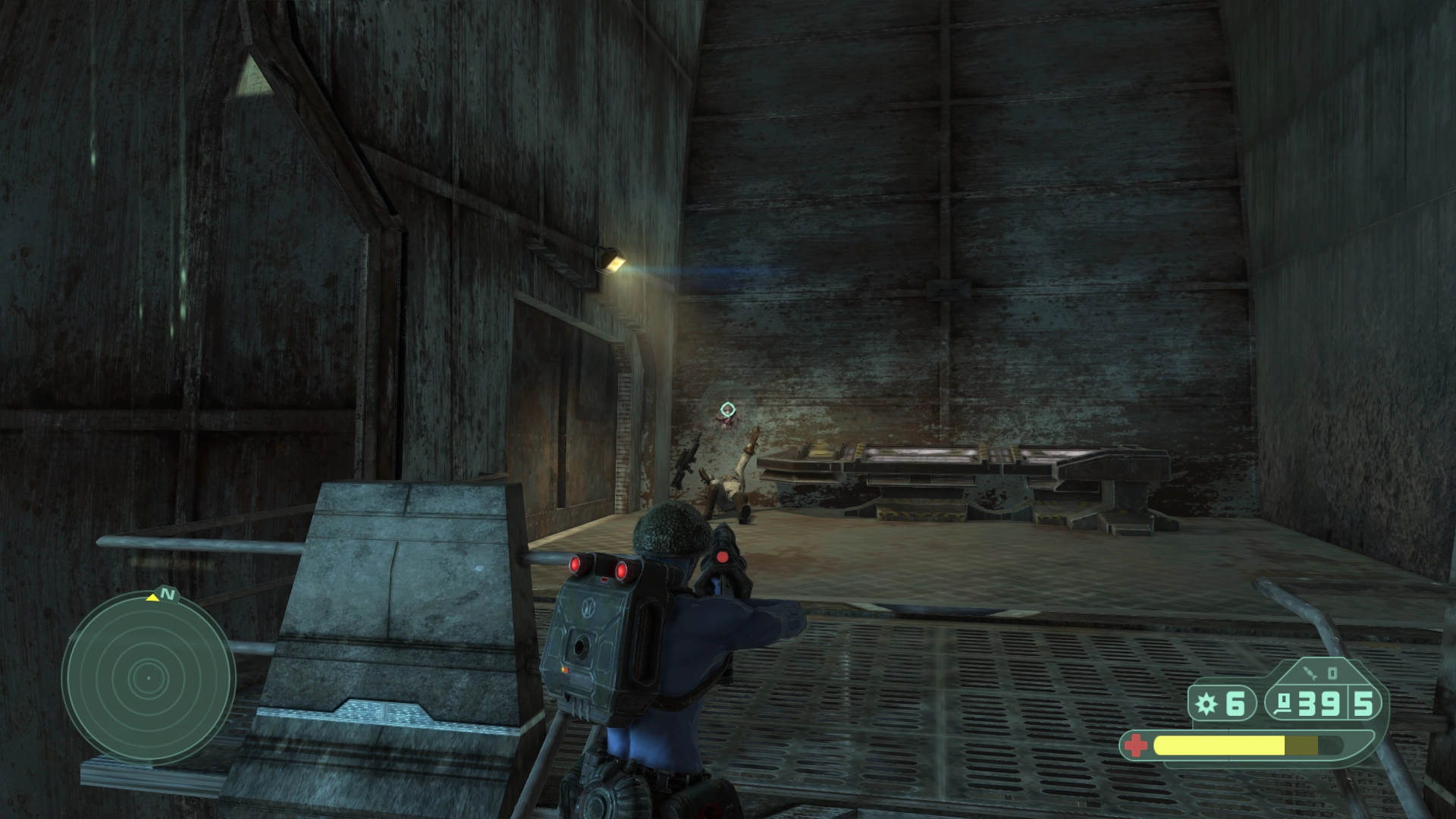 Scoring a headshot: my favorite pastime since the days of Syphon Filter.