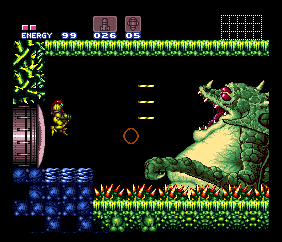 Some bosses are visually impressive. Some bosses are visually impressive.