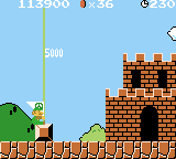 En la mayor parte de niveles, alcanzar el mástil de bandera final es el único objetivo. Cuanto más alto saltes, mayor será tu bonificación de puntos.