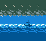 The intro sequence is a technical marvel, such as the image of Link's boat rocking under a heavy storm. It uses every trick of the GB.