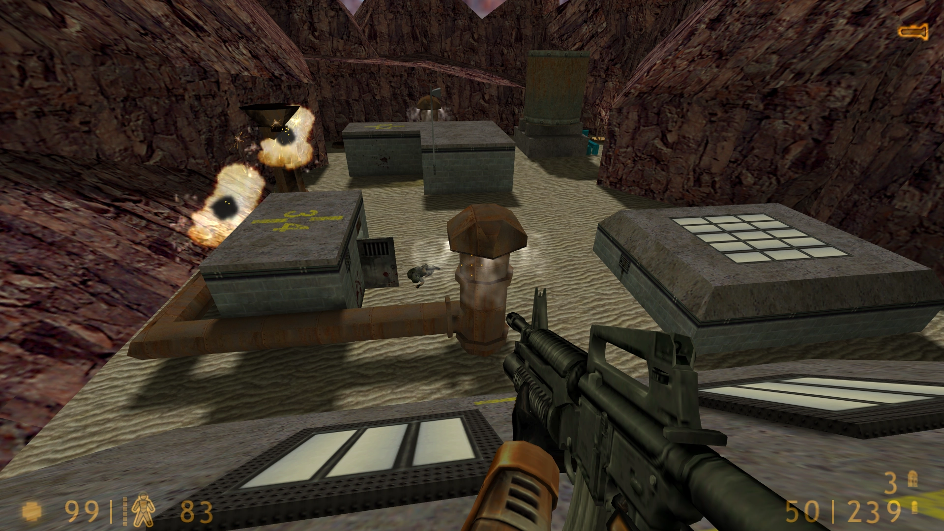 Pero el resto es tan sólo causar estragos en una base llena de marines, como siempre.