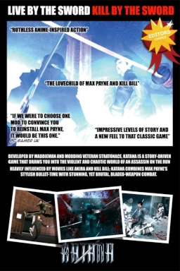 Poster of Katana, a Max Payne mod.