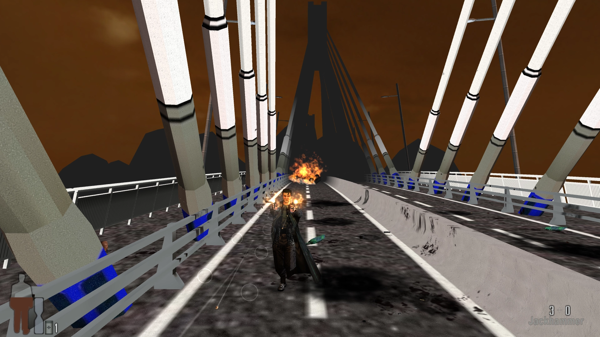 The magnificent bridge is the only good thing of the otherwise unsatisfactory ending. The magnificent bridge is the only good thing of the otherwise unsatisfactory ending.