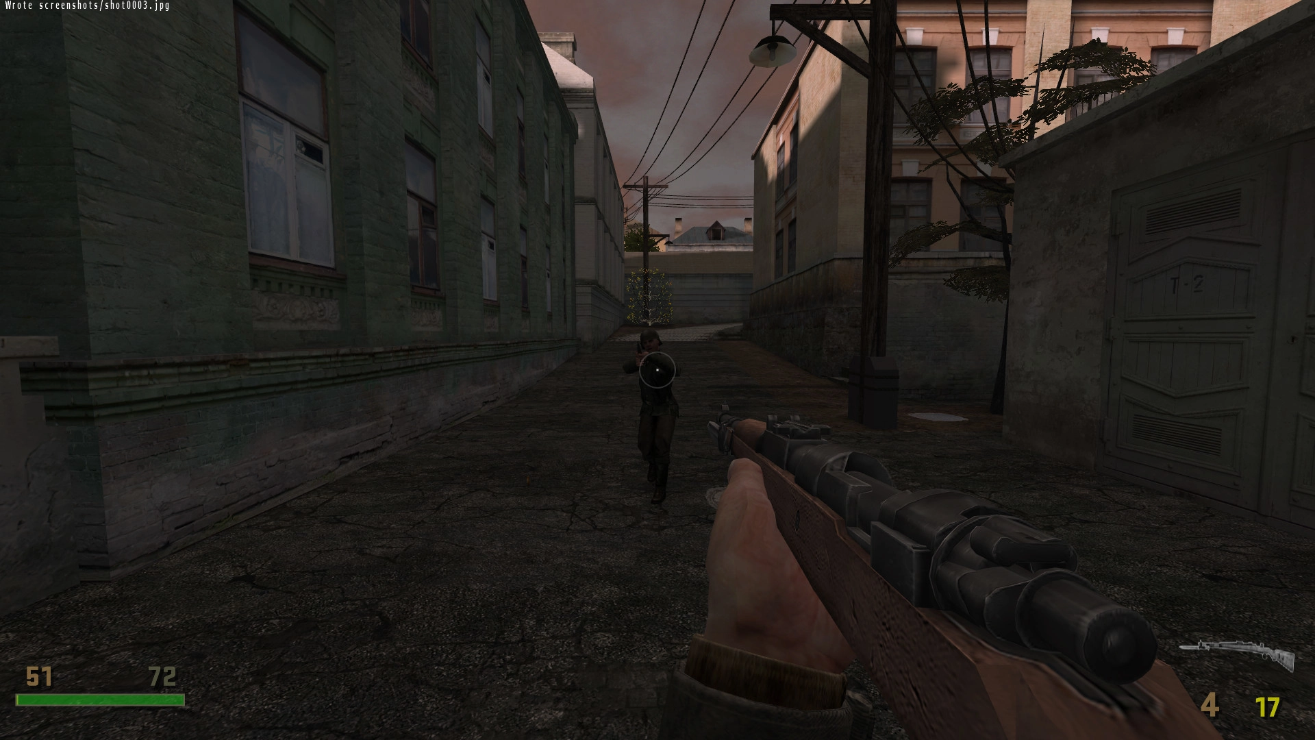 The shooting is fun and challenging. There's a wide arsenal available to you.