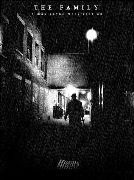 Póster de The Family, un mod de Max Payne.